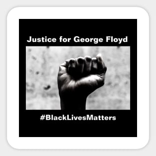 Justice for George Floyd Sticker